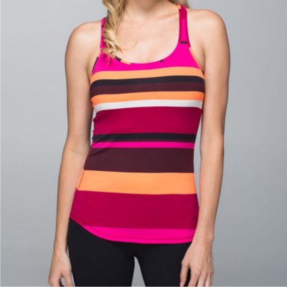 Lululemon Refresh Racer Tank Sz 2/4 - Picture 1 of 7